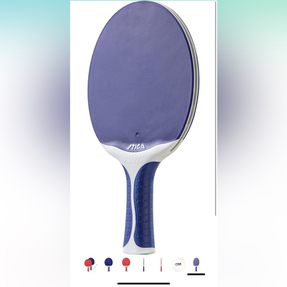 STIGA Flow 2 player table tennis racket set - Picture 3 of 8